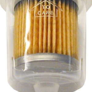 Plastic fuel filter