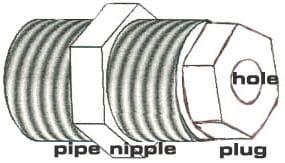 Plastic suction restrictor-1/2″M