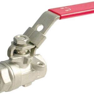 Ball Valve-3/8″FxF,2000PSI(WOG),2Pce Std. Port 316SS Hvy Wall