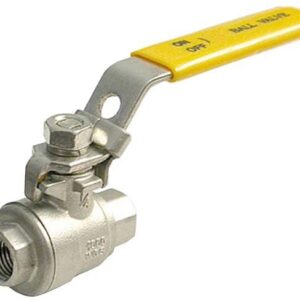 Ball Valve-1/2″FxF,1000PSI(WOG),2Pce Full Port 316SS