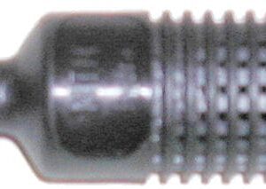 Plastic soap screen w/check valve