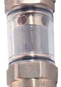 Inlet filter-3/8″MxGH, 1/4″F bypass #100652