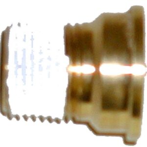 Hose fitting-3/8″male x3/8″ hexF, 15/16″ long, GH adapter
