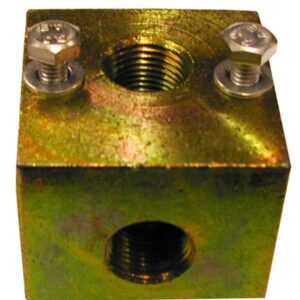 Unloader mounting block- 3/8″F x 3/8″F
