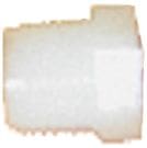 Plastic plug-1/4″M