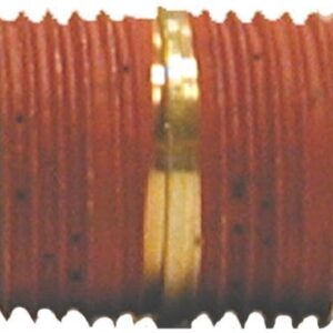 Close pipe nipple-1/2″ brass