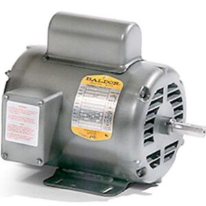 Electric motor-6HP, 208/230V/1PH/60HZ, 3450 RPM,184T frame,1 1/8″ shaft,ODP