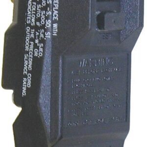 Ground fault circuit interrupter plug-120V, 20amp, no cord