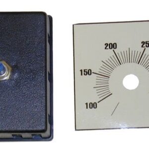 Adjustable electronic thermostat, 100-350°F