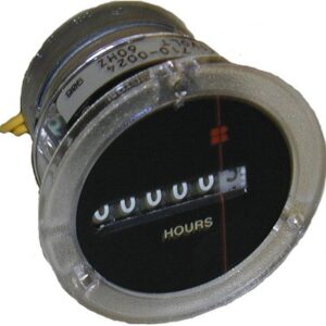 Hour meter w/terminal block-24V,60HZ