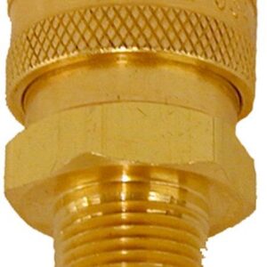 Brass quick connect socket-1/4″Fx1/4″MPT