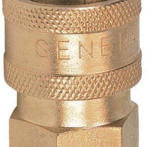 Brass quick connect socket-3/8″F x 3/8″FNPT