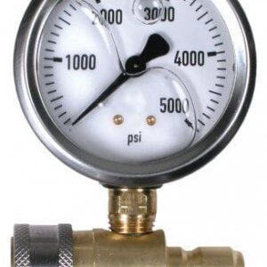Quick disconnect gauge kit