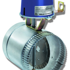 12″ motorized damper w/8′ wiring harness